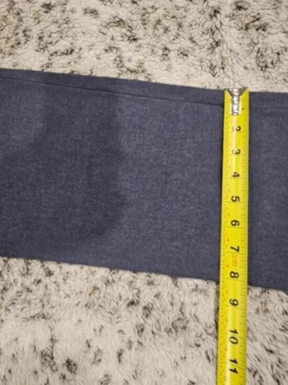 Lilly Pulitzer SZ 12 Blue Flat Front Stretch Straight Leg Ankle Pants Trousers